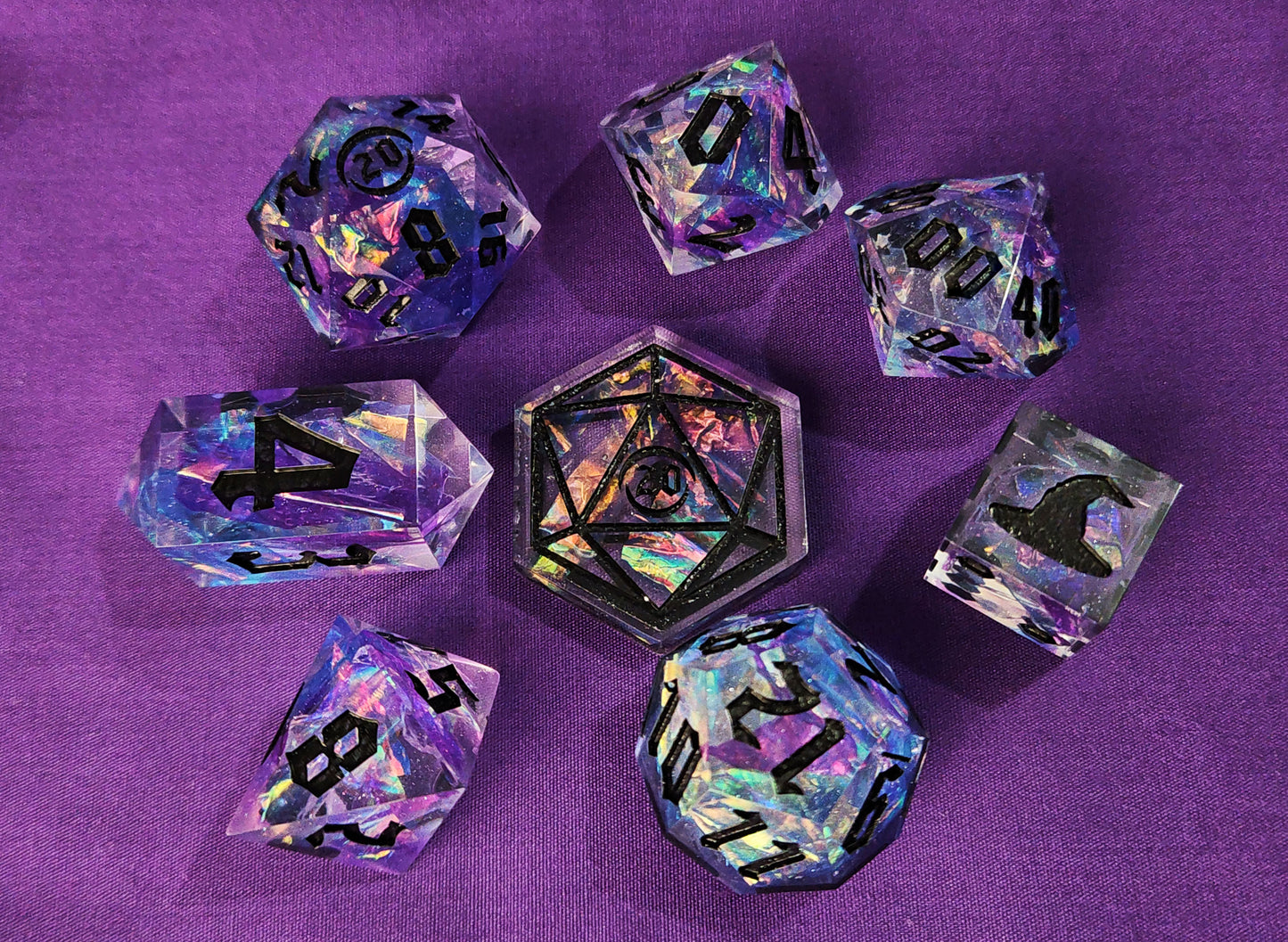 Oversized Rainbow "Phlogiston Bomb" 8 piece Set